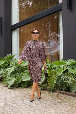 Vestido Tubinho com blusa Boho Chic